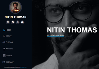 nitin thomas official website